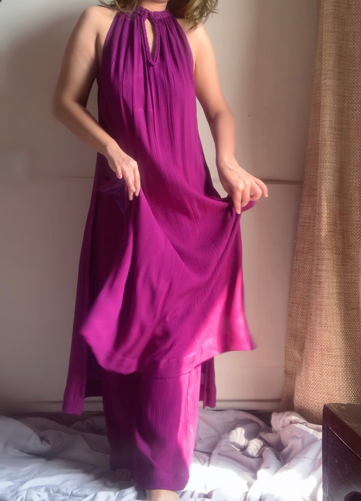 The Mira Set : Burgundy Purple