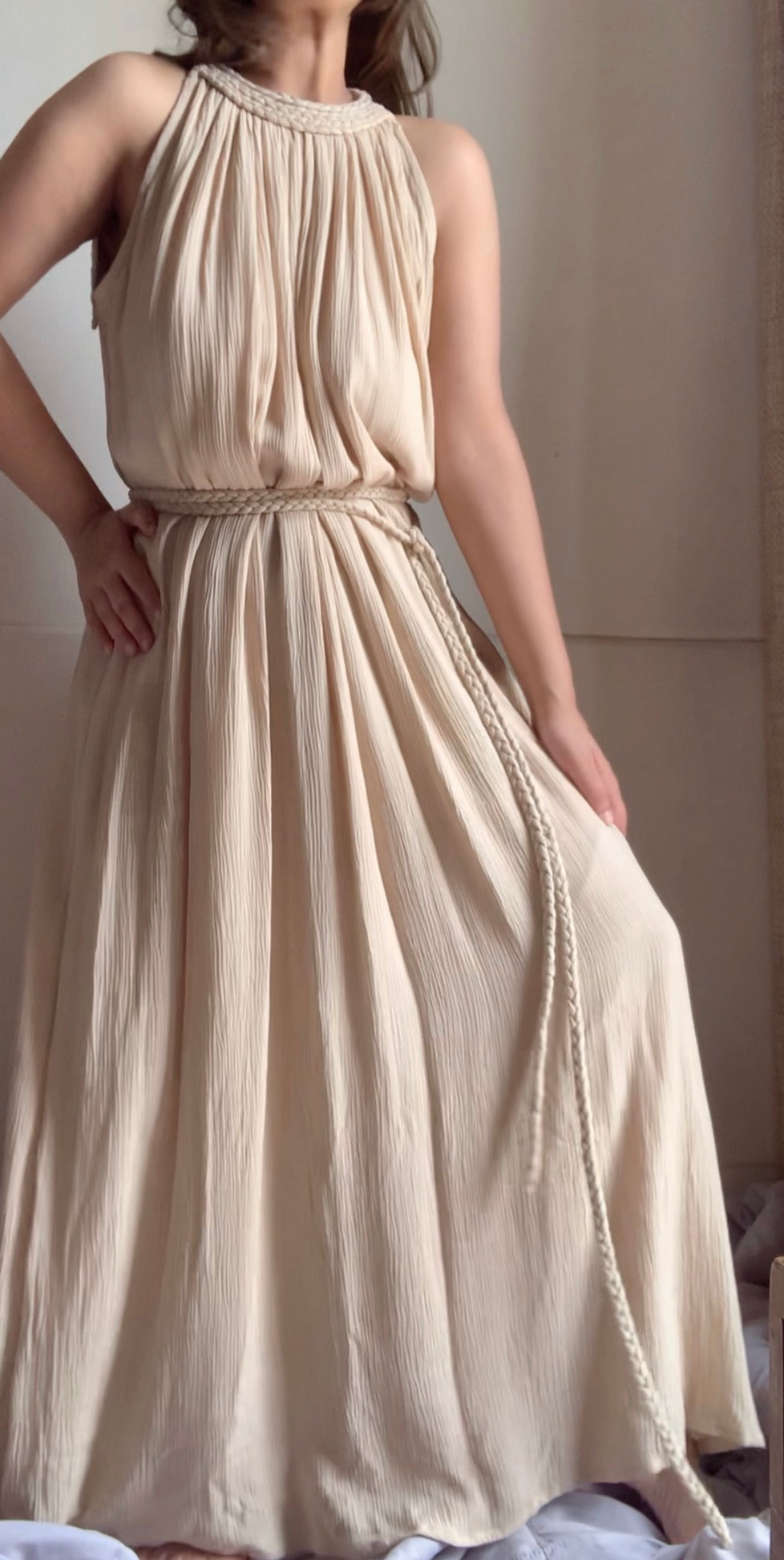 The Astrid Maxi : Beige