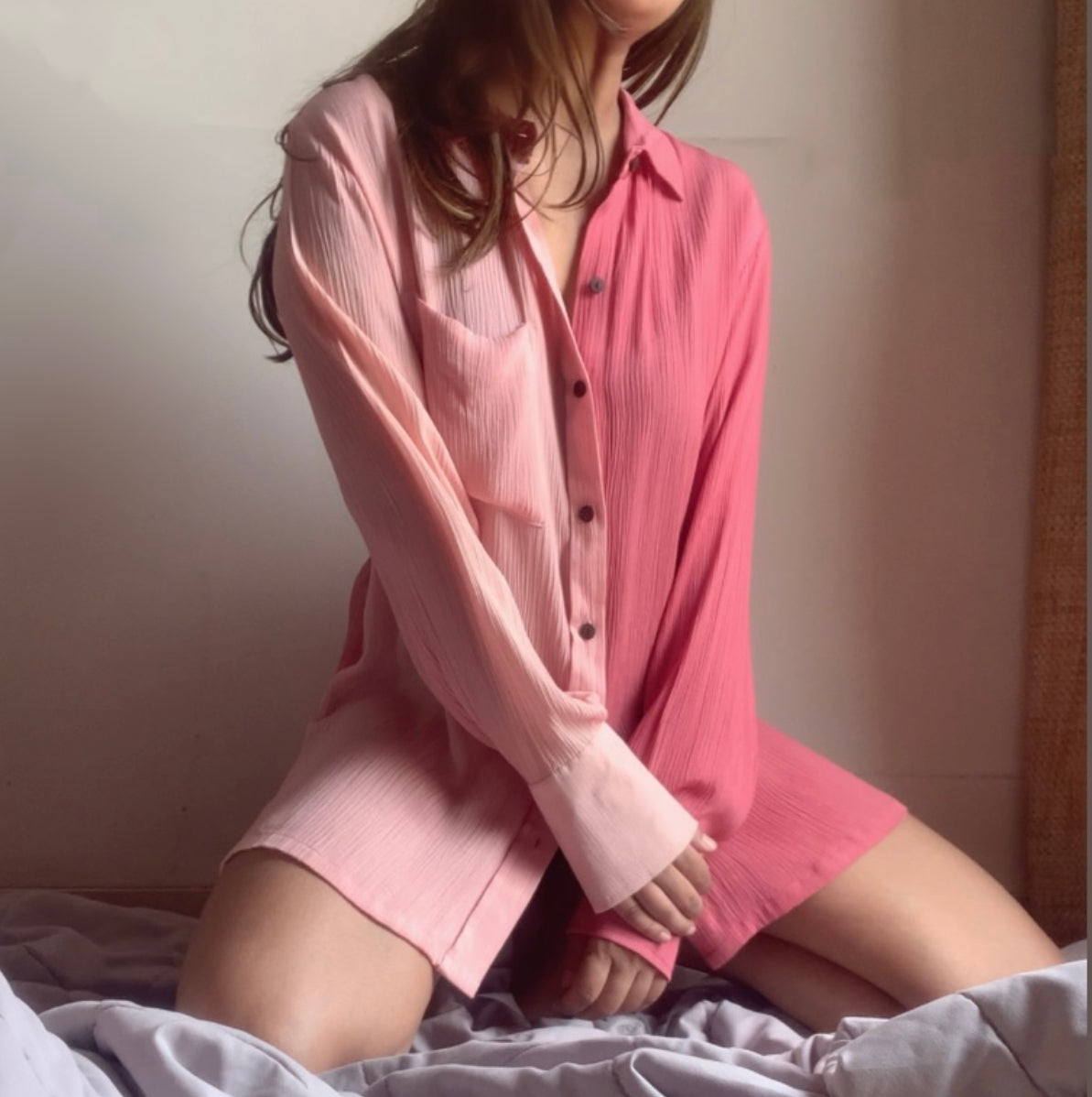 The Halo Shirt : Rose And Rouge