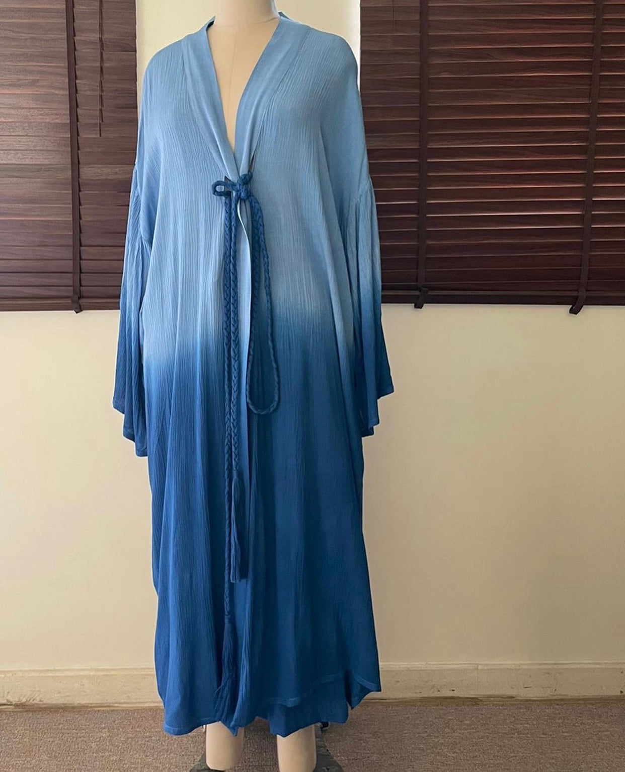 The Alexandra Long : Blue Ombré