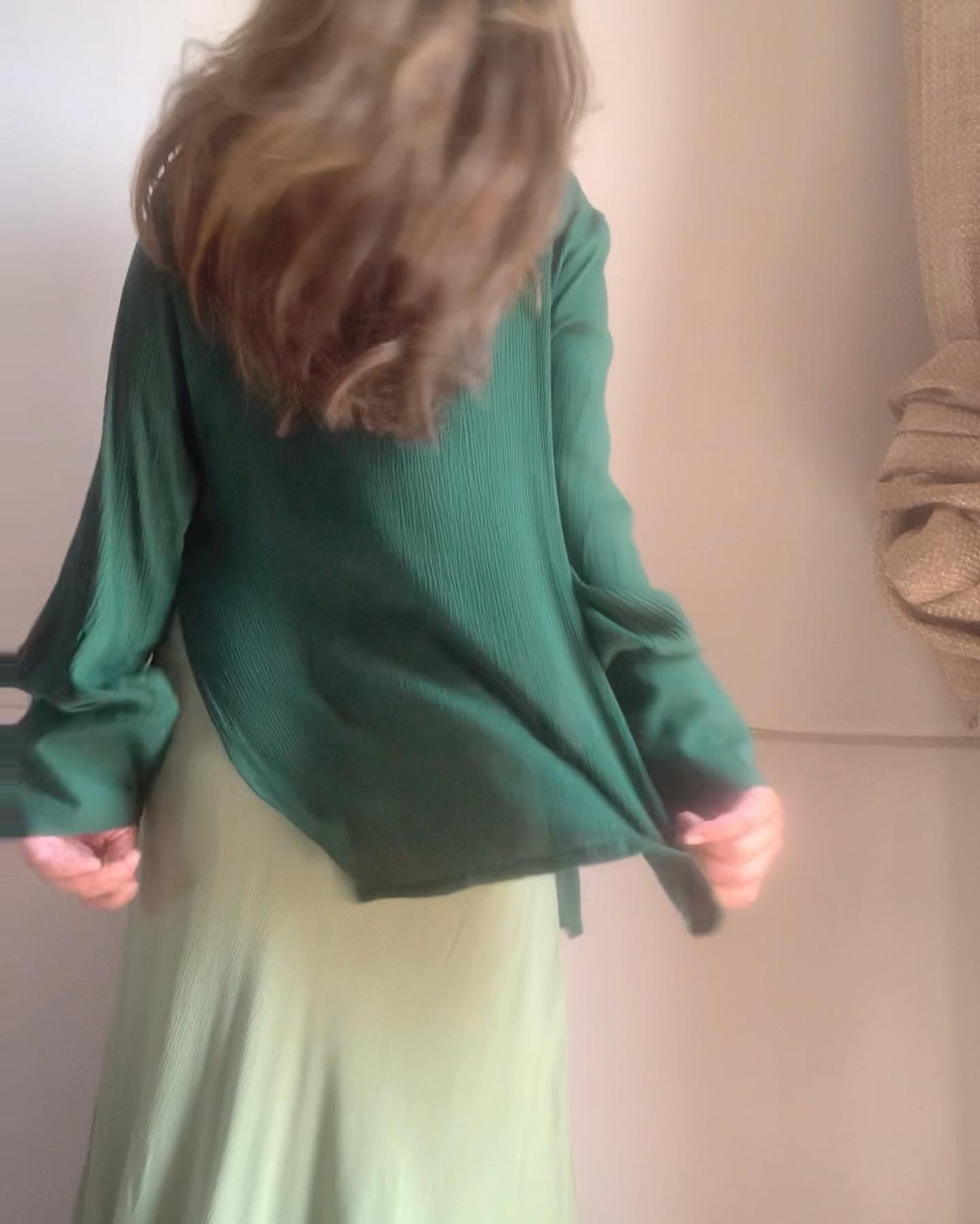 THE POLLY : Forest Green & Sage Green