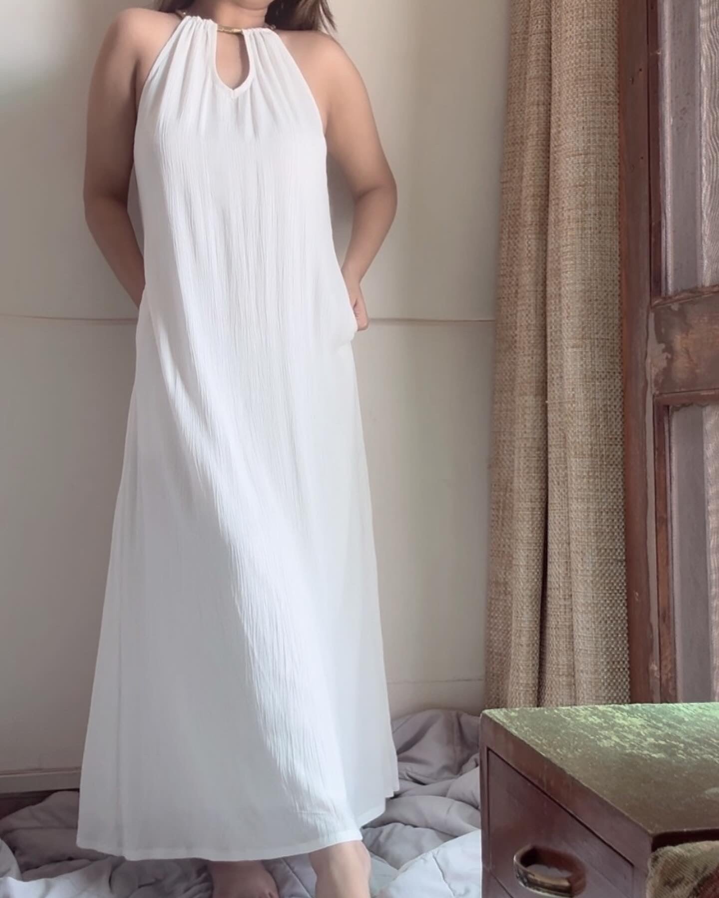 The Irene Maxi : White