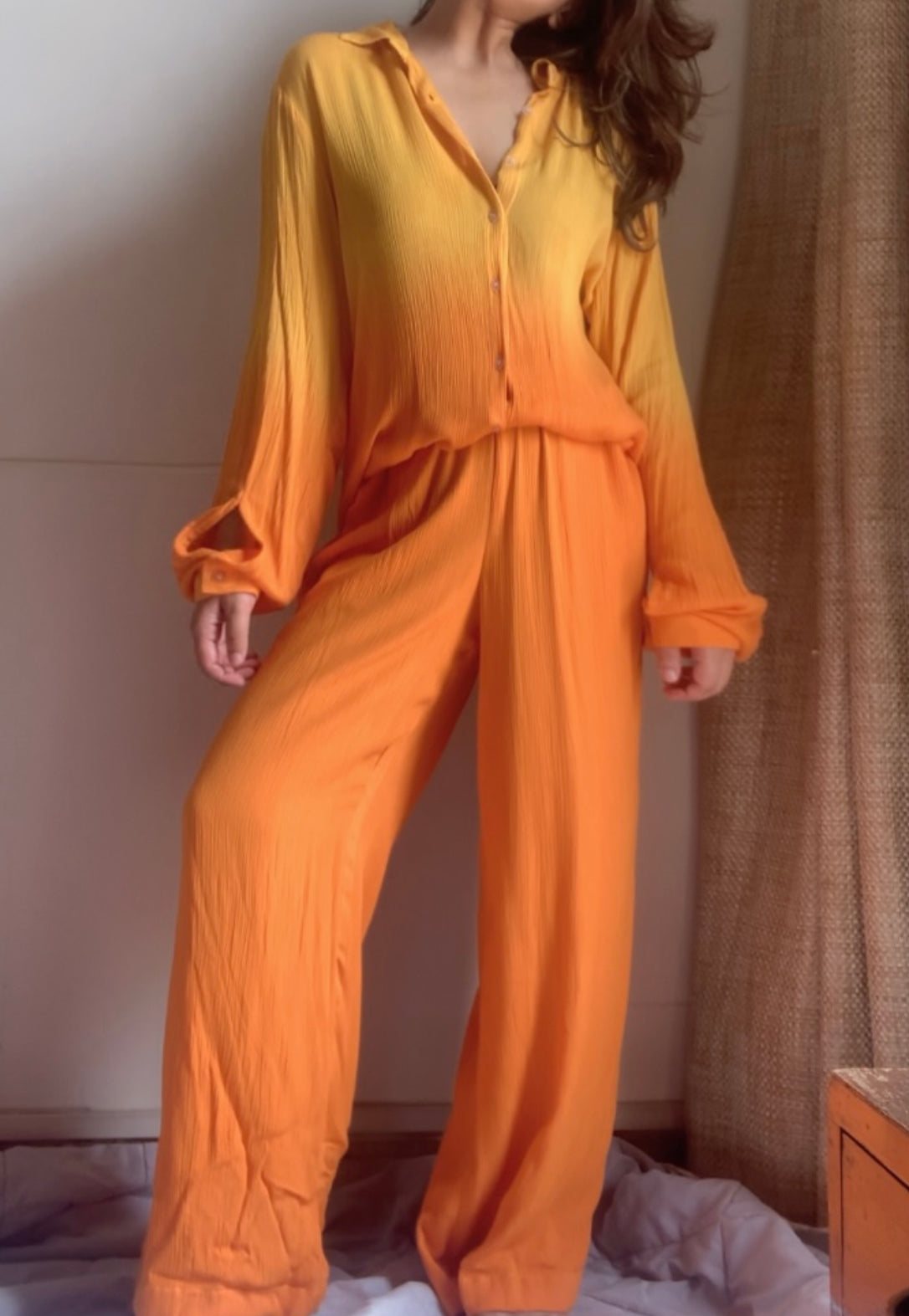 The Sand Set : Yellow And Orange Ombré
