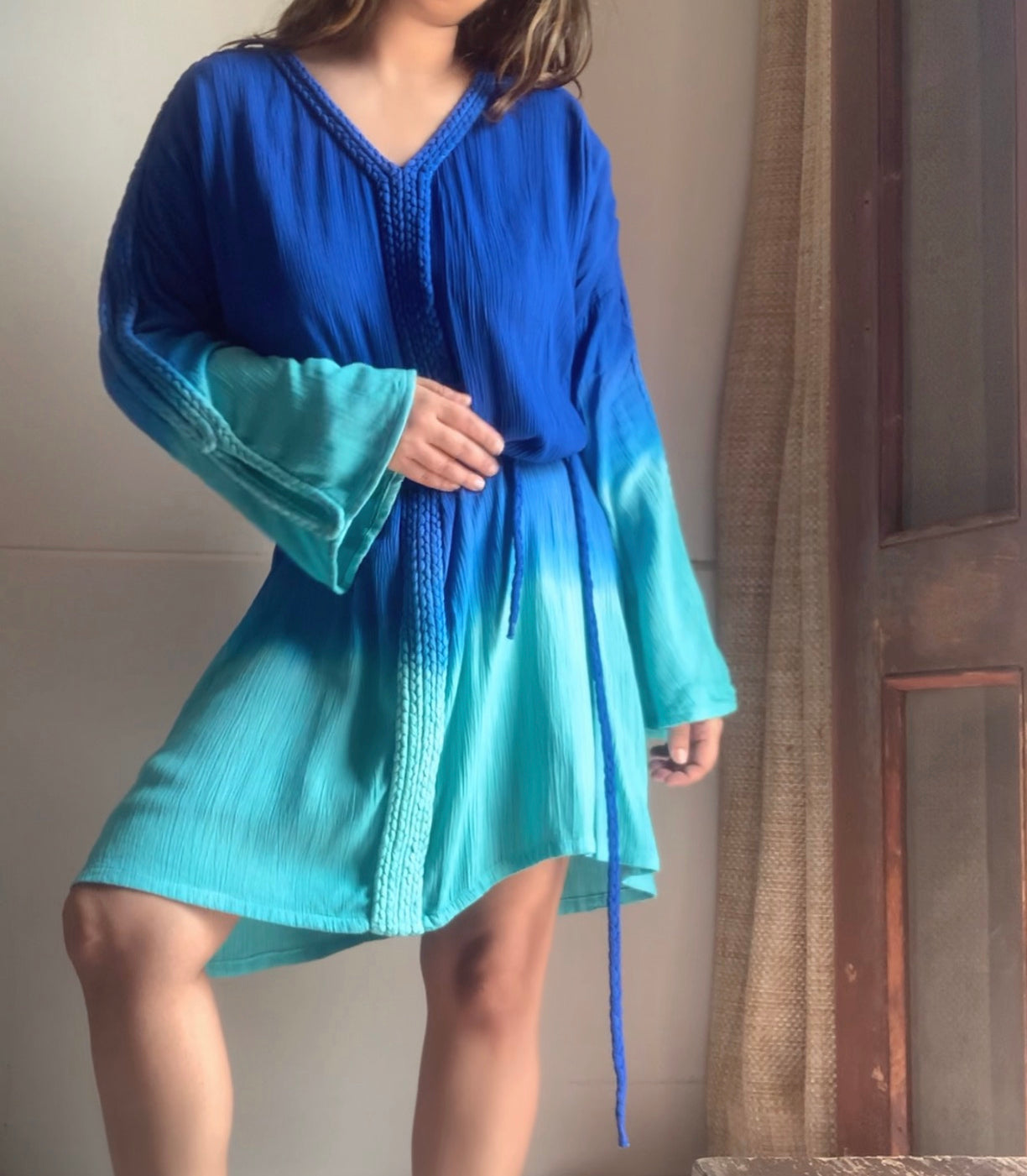 The Hestia Dress : Azura Ombré