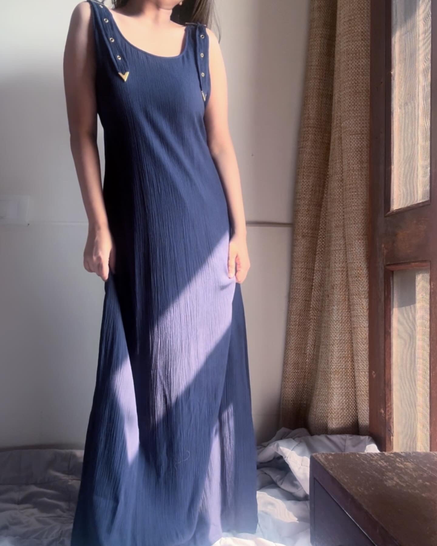 The Harlow Maxi : Dark Blue