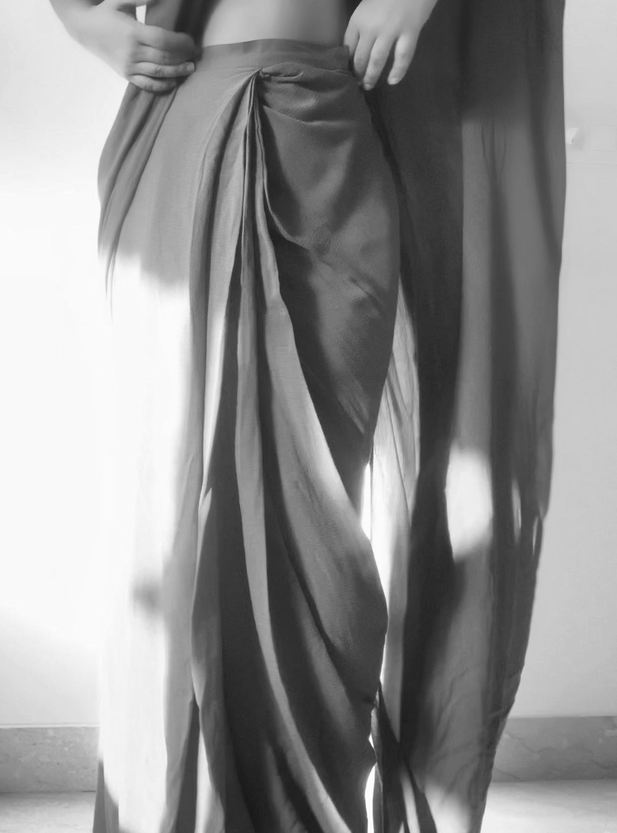 The Pre Draped Saree : Custom
