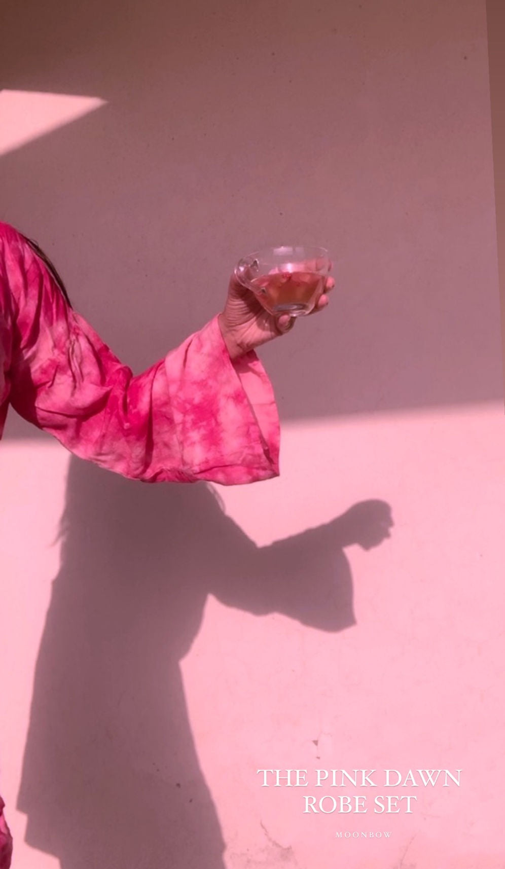 PINK DAWN ROBE SET