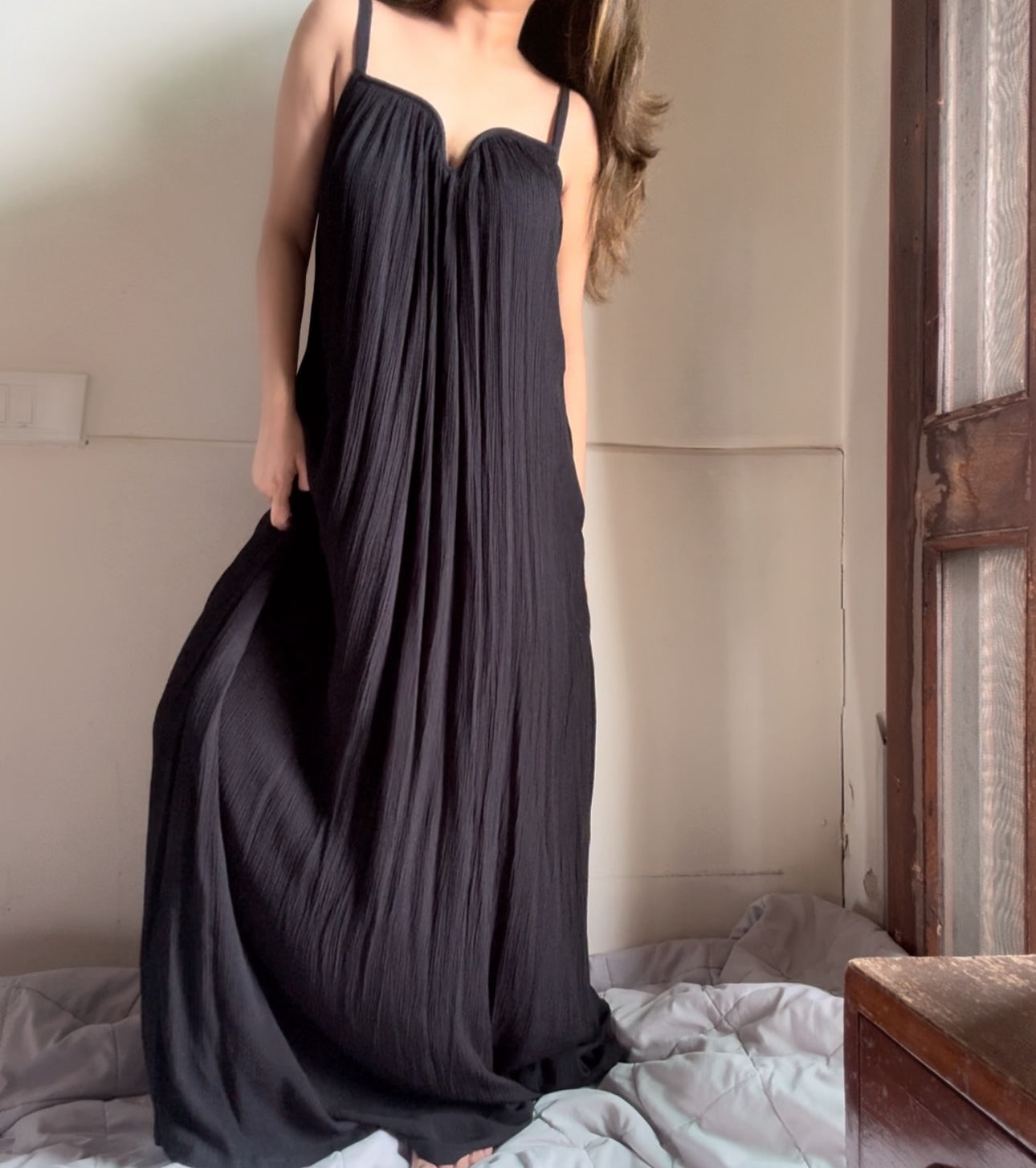 The Scallop Maxi :  Black