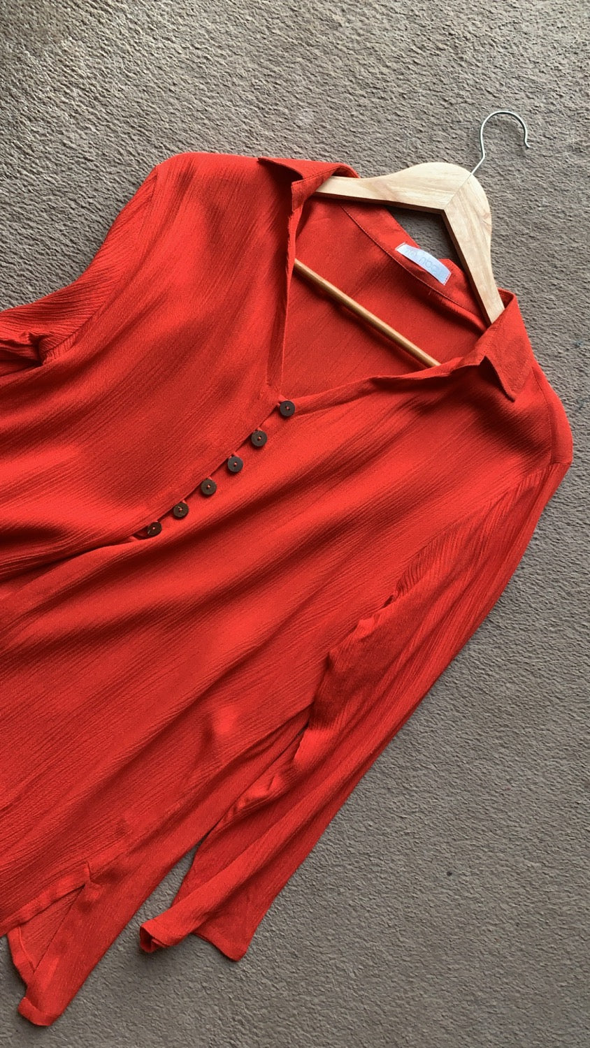THE GAIA TOP : Cherry Red