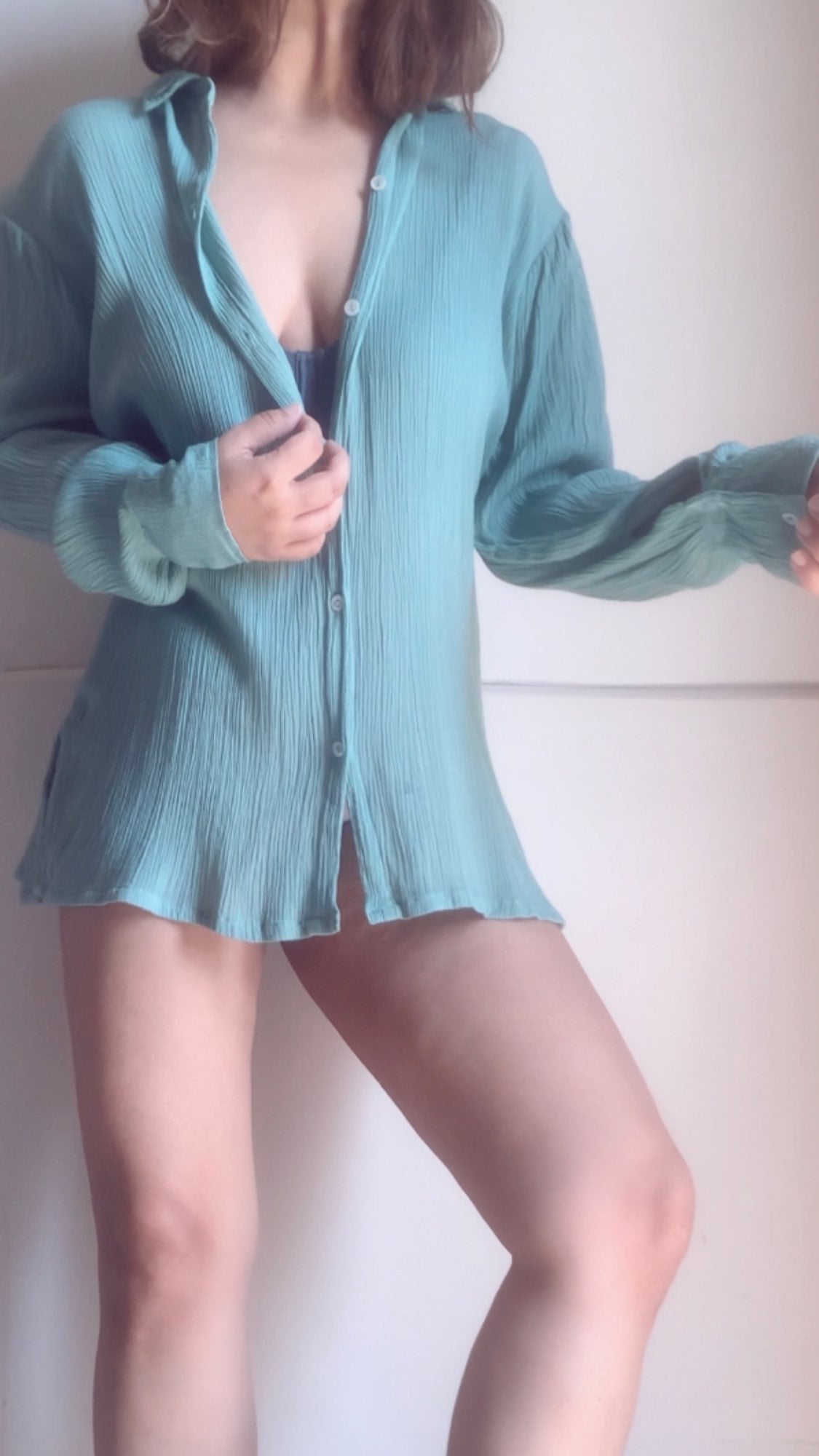THE SAND SHIRT : Teal