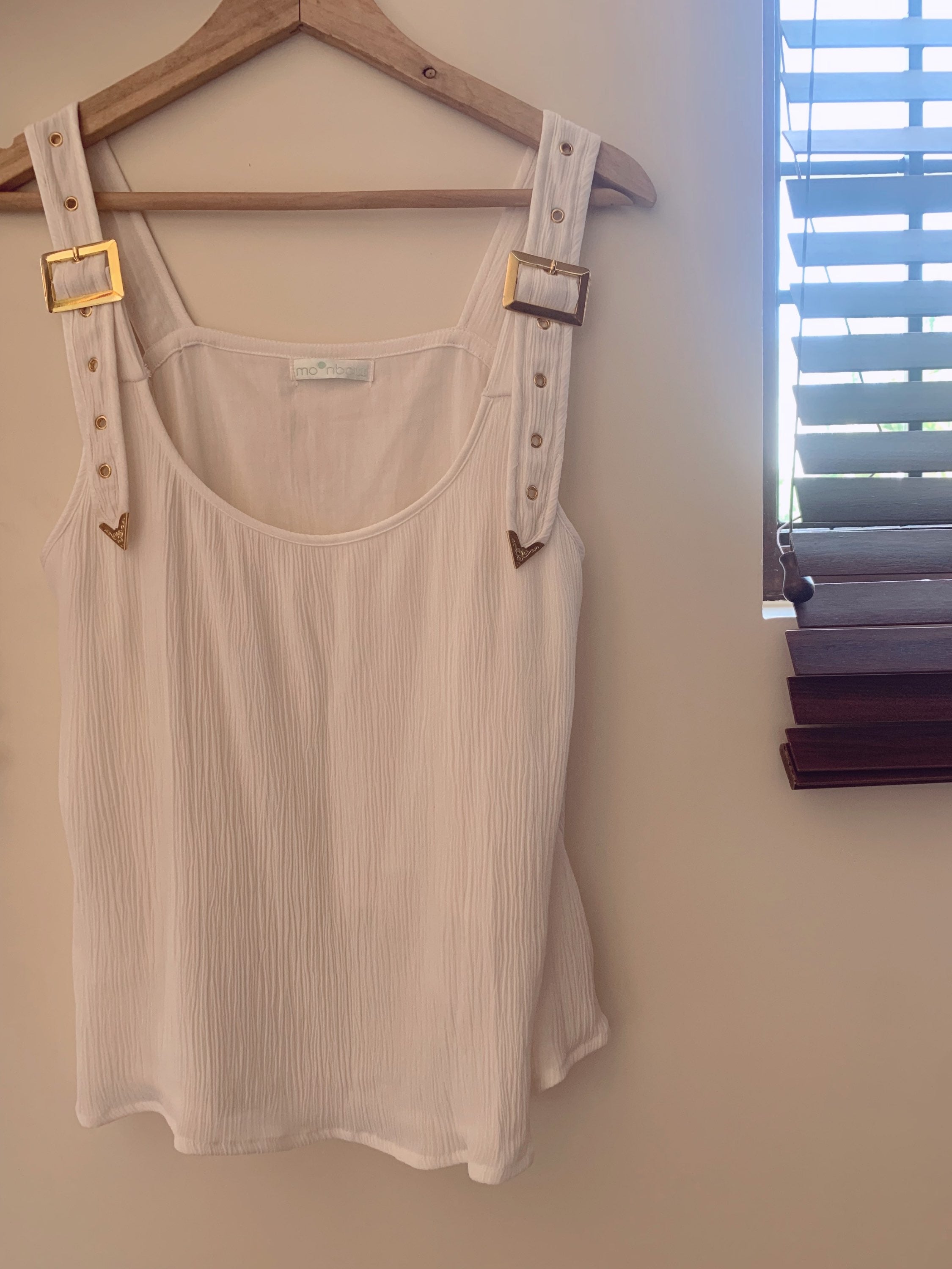 The Harlow Top :  White