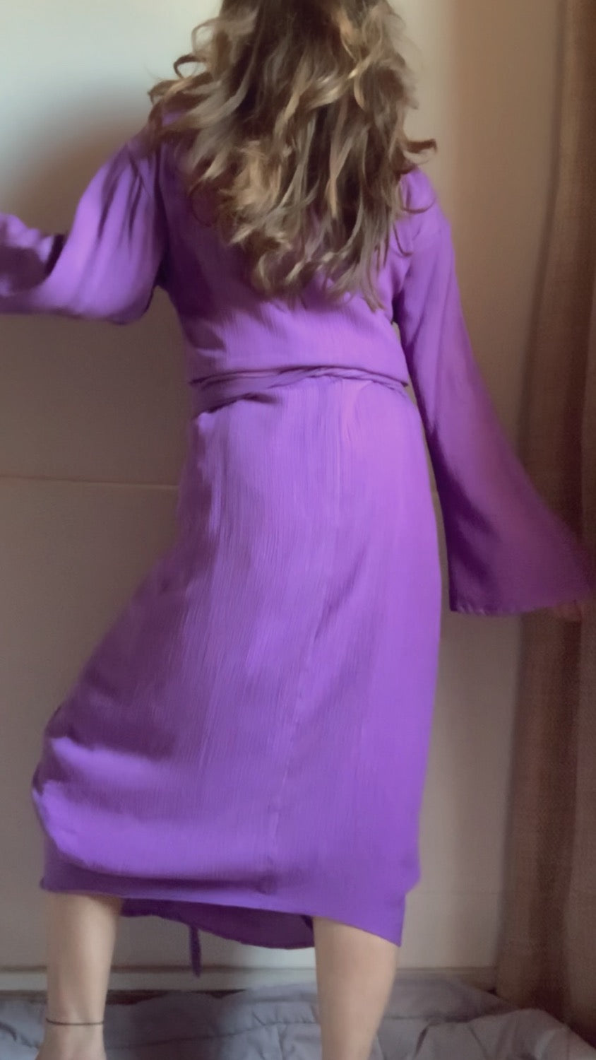 The True Tulip Dress : Dark Lavender