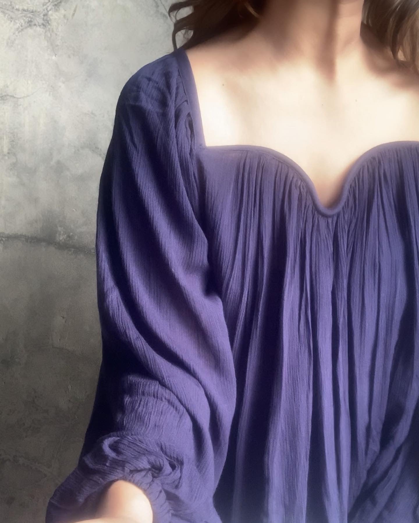 The Valentina Top : Navy