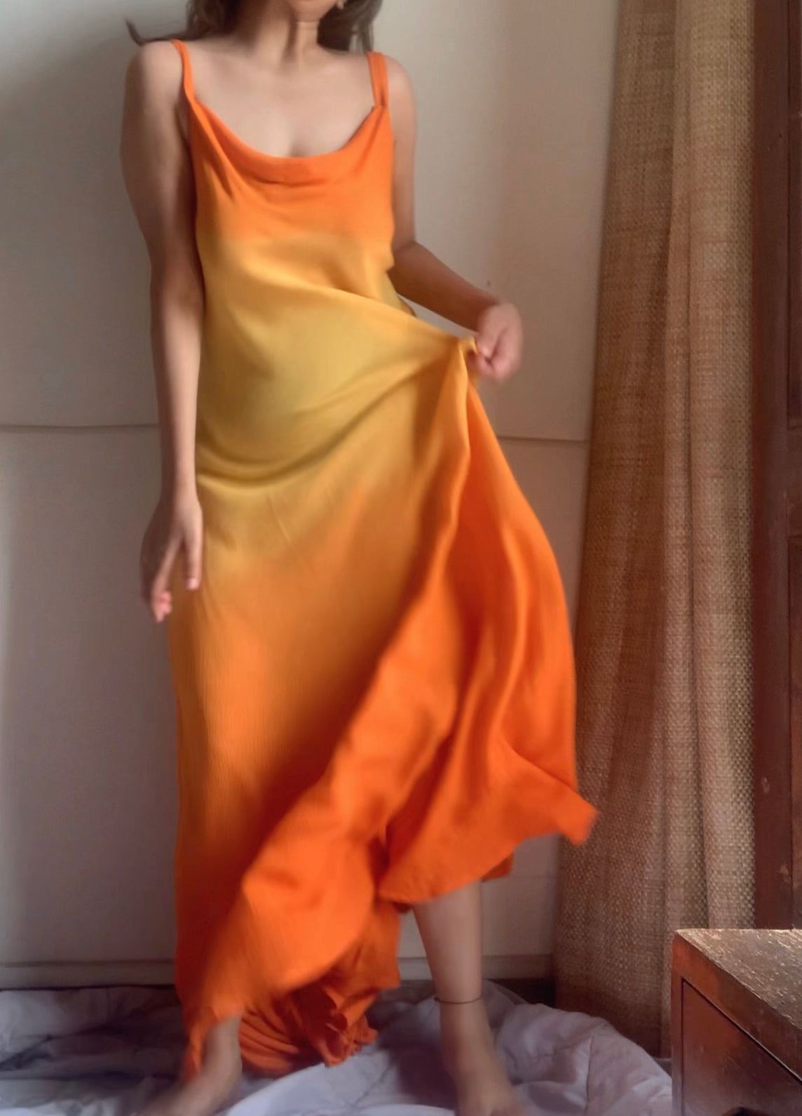 The Sienna : Yellow And Orange Ombré