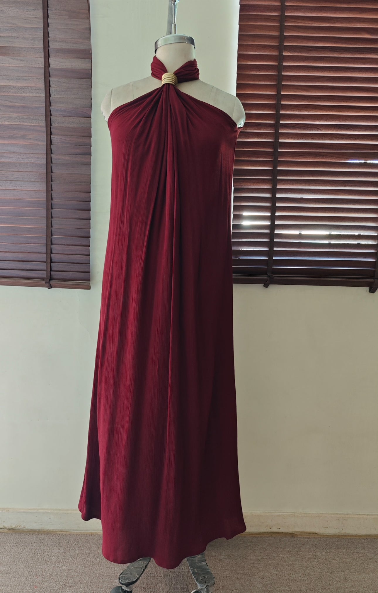 The Gloria Aurum Maxi : Dark Red