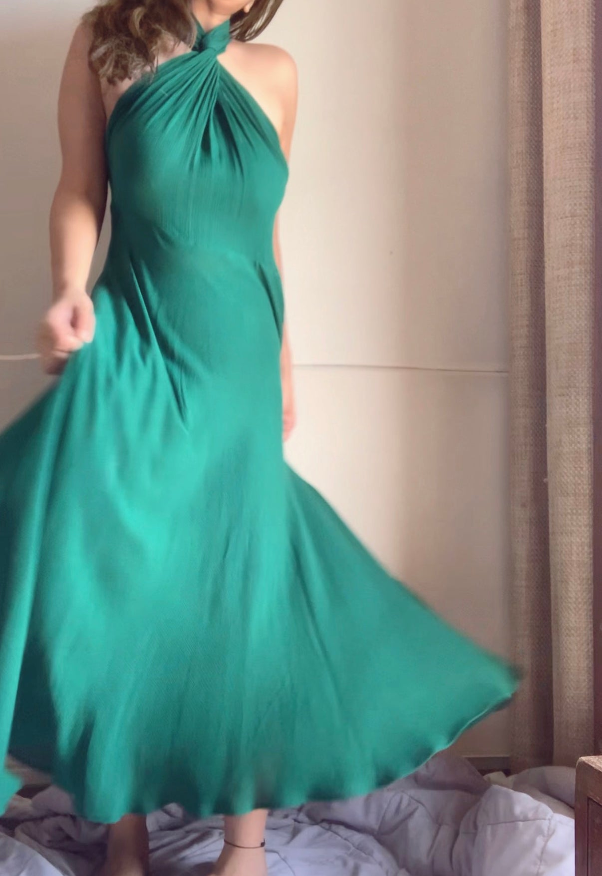 The Gloria Midi : Jade Green