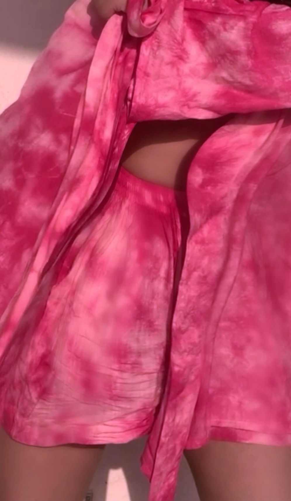 PINK DAWN ROBE SET