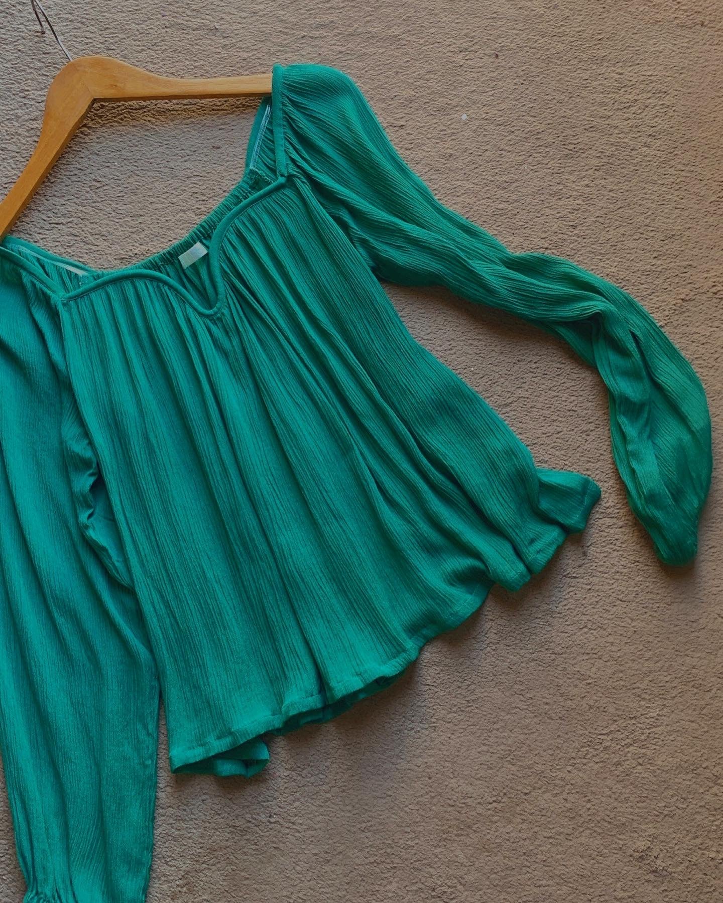 The Valentina Top : Paris Green