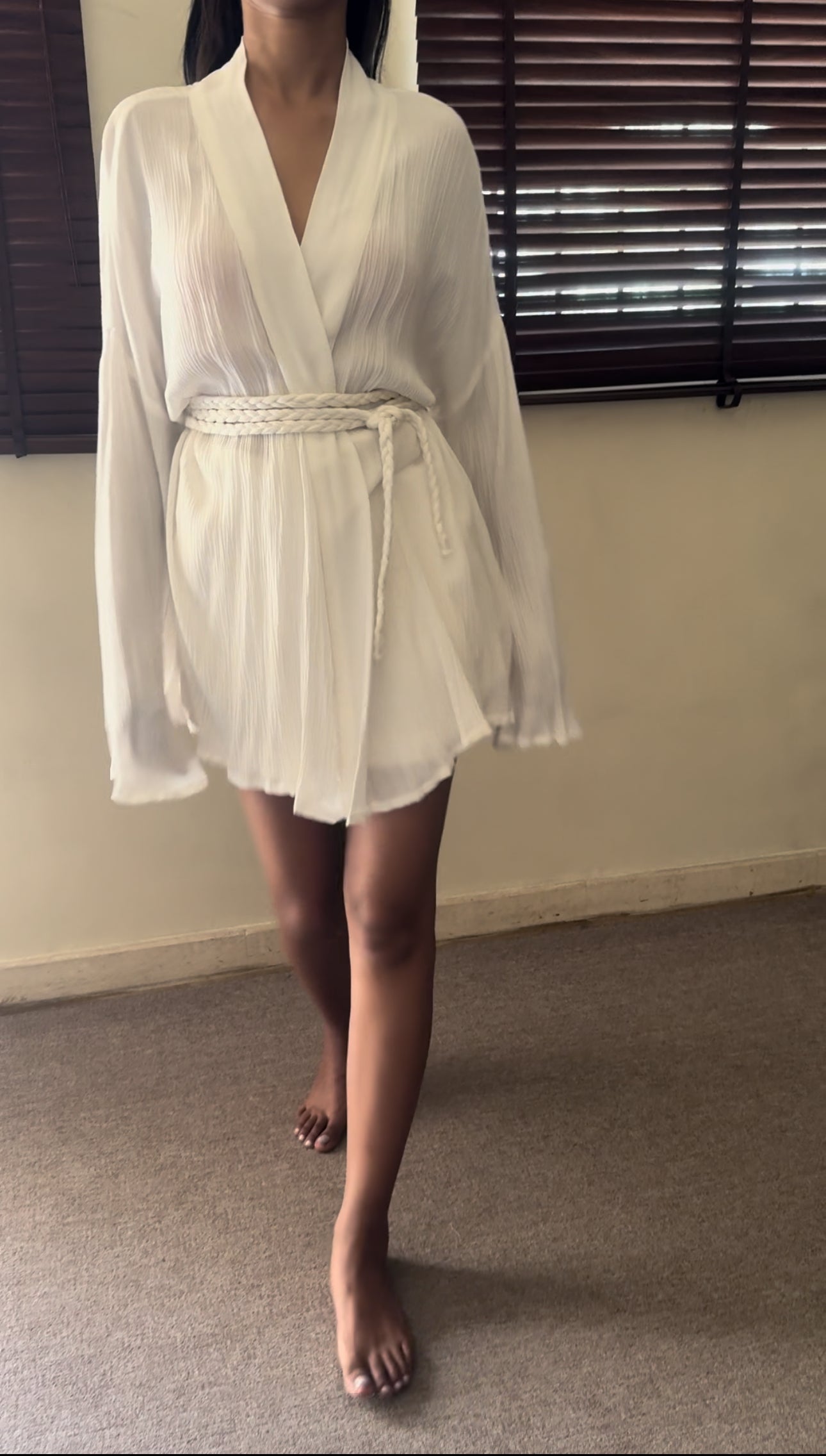 The Amber ( Braided ) : White