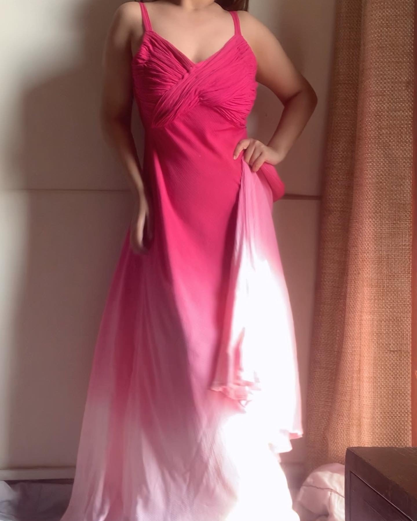 The Azura : Fuchsia Pink Ombré