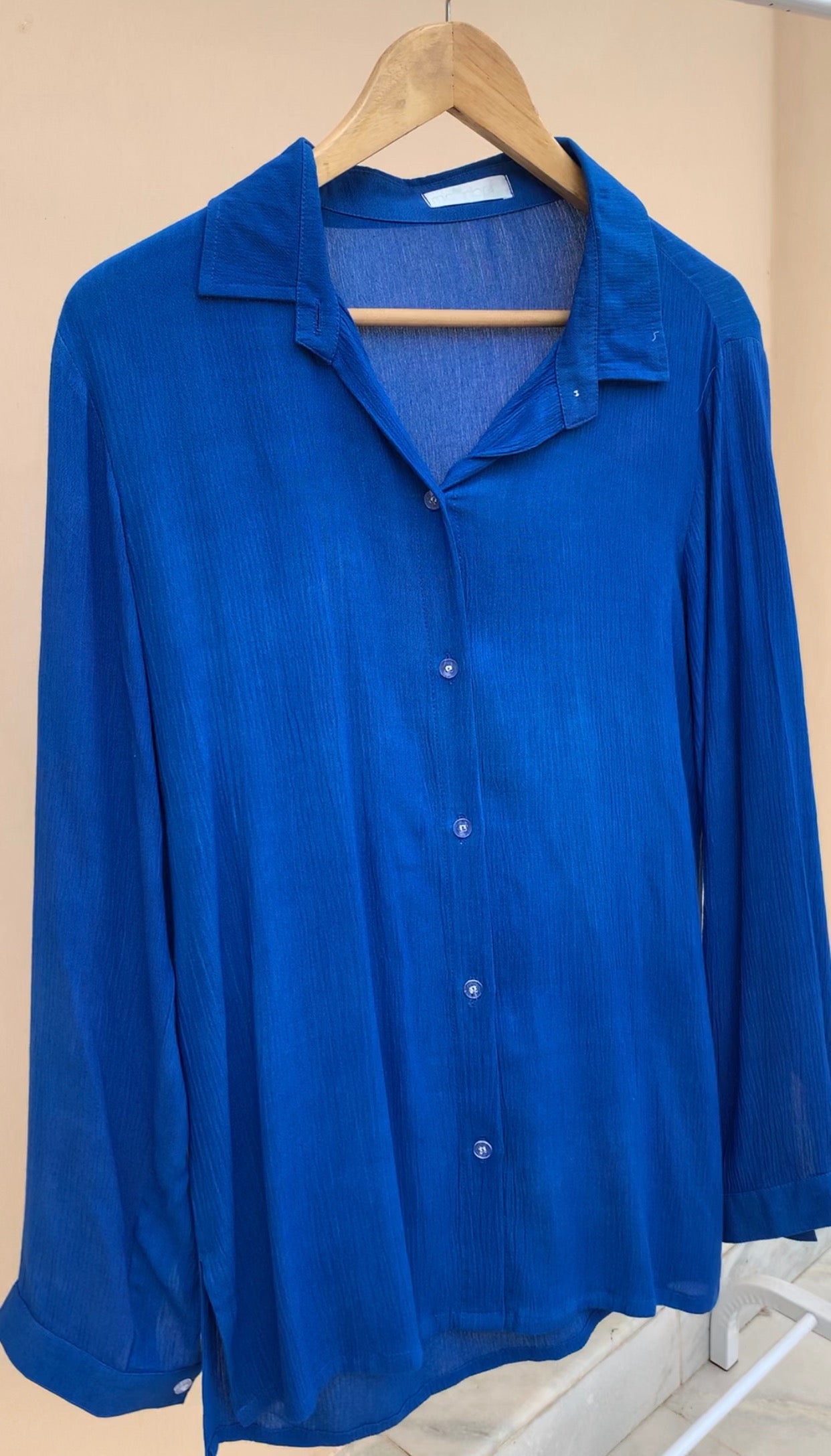 ELECTRIC BLUE SAND SHIRT