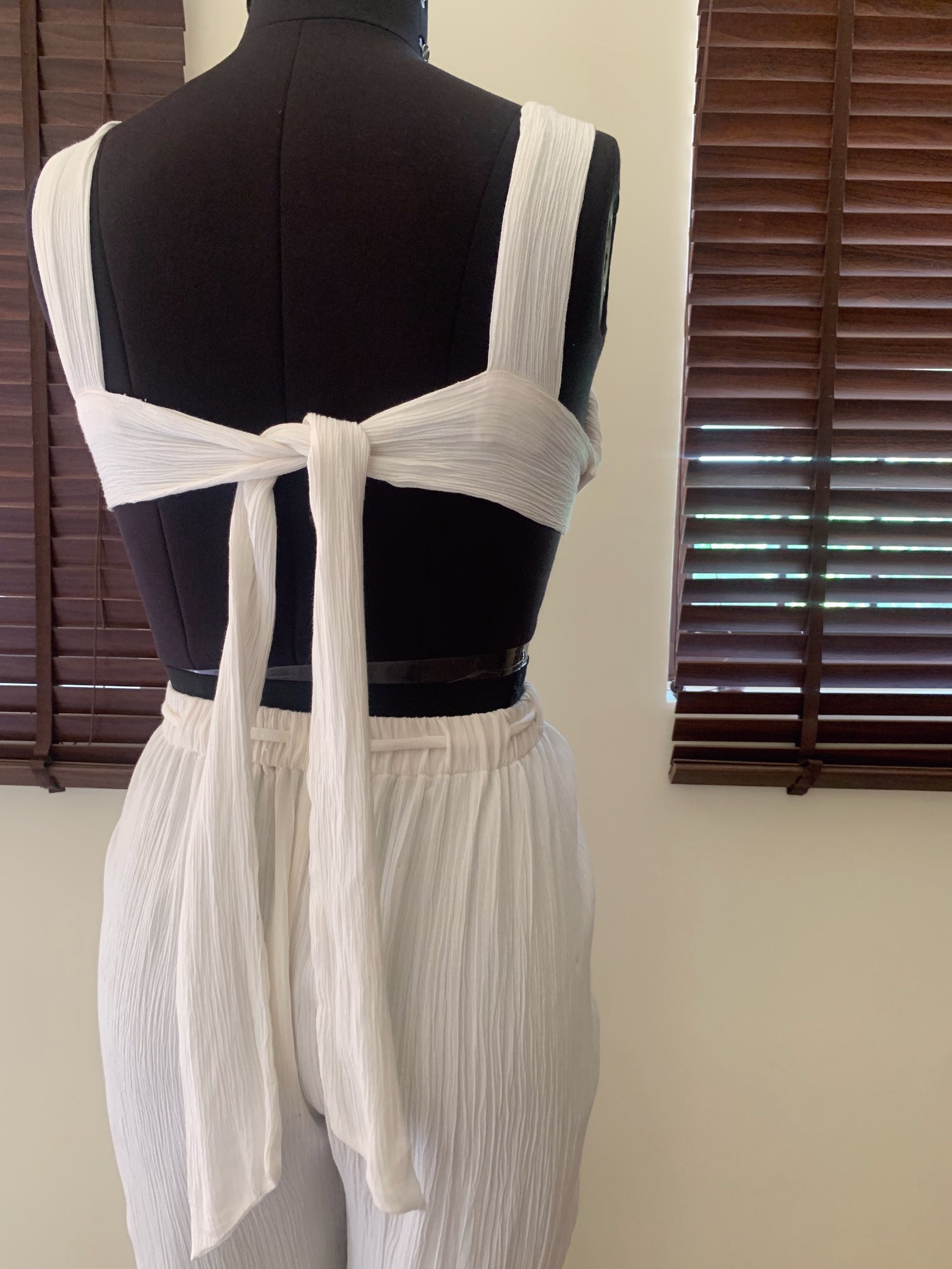 The Sand Set + The Shell Bralette : White