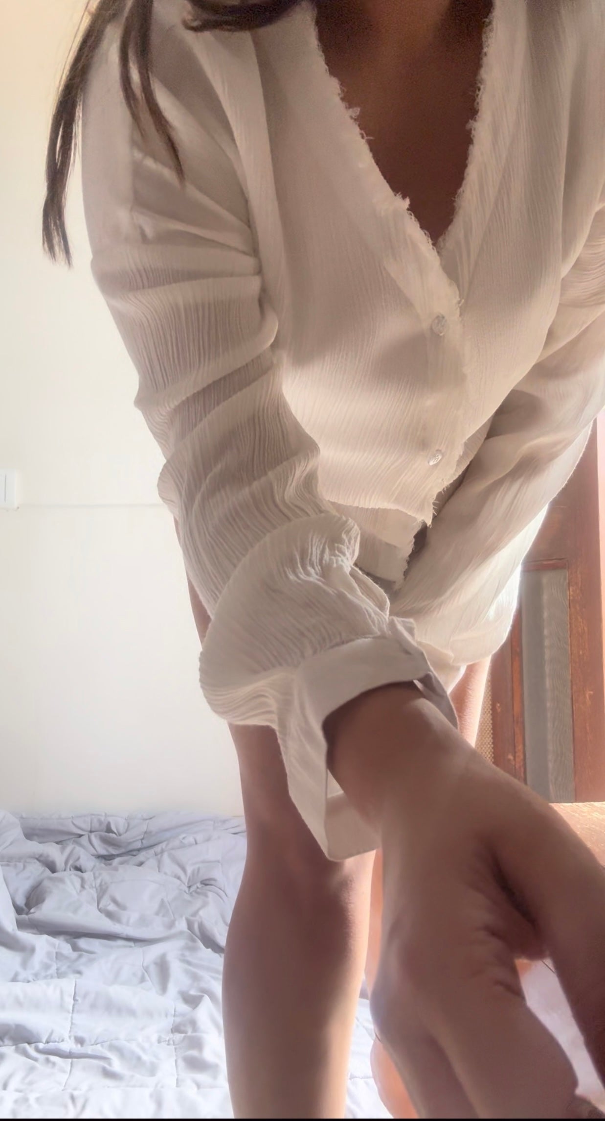 The  Wavelet Shirt : White