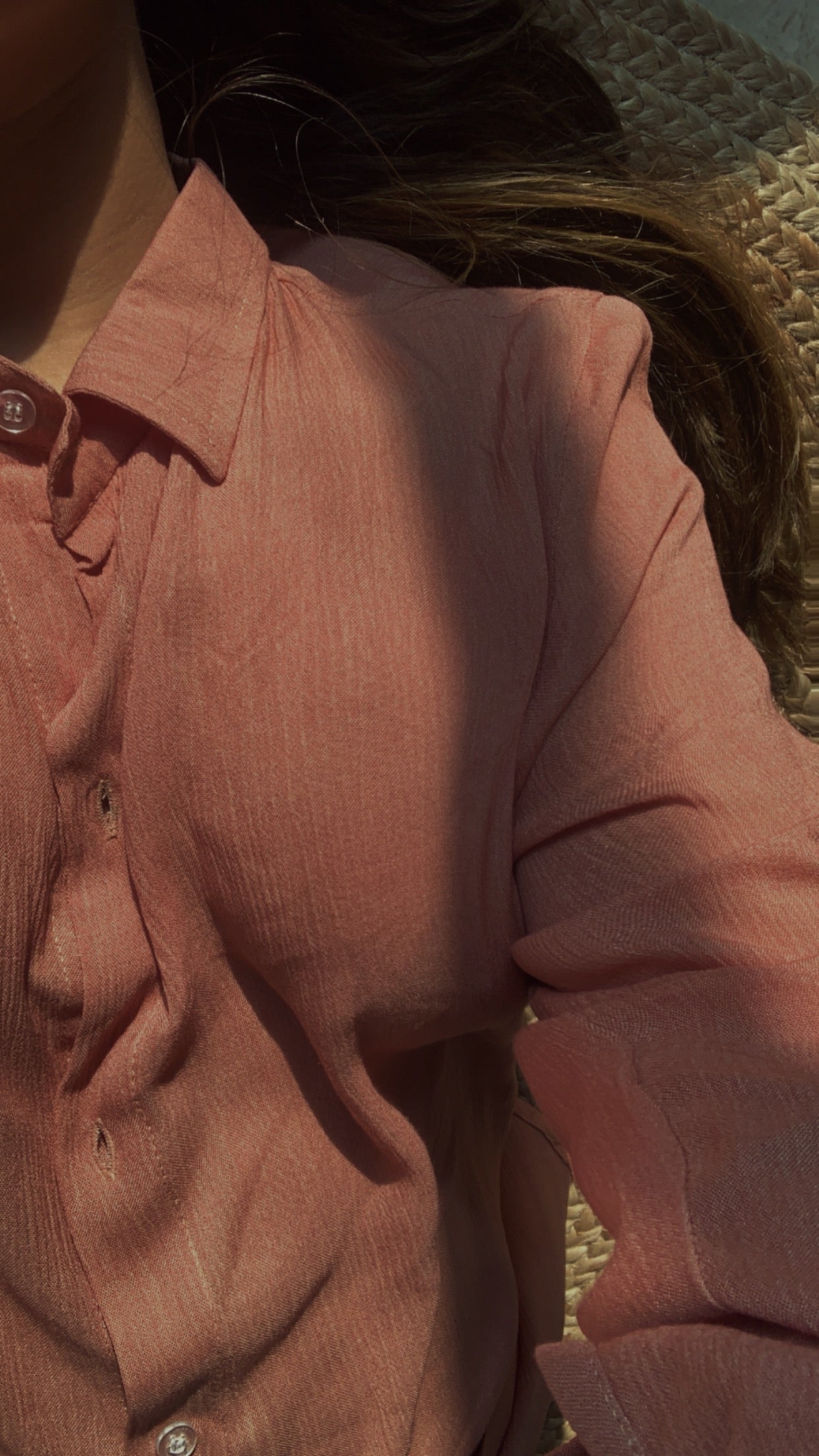 SALMON SAND SHIRT