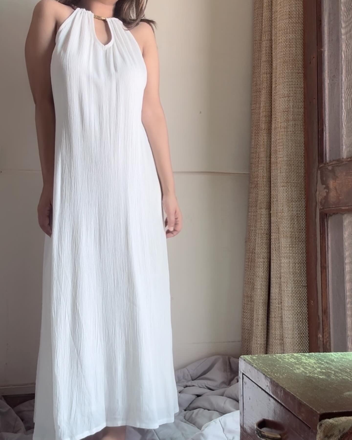The Irene Maxi : White