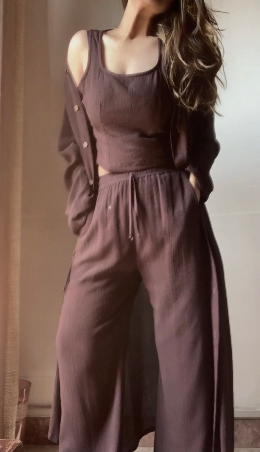 THE OLIVIA : Chocolate Brown
