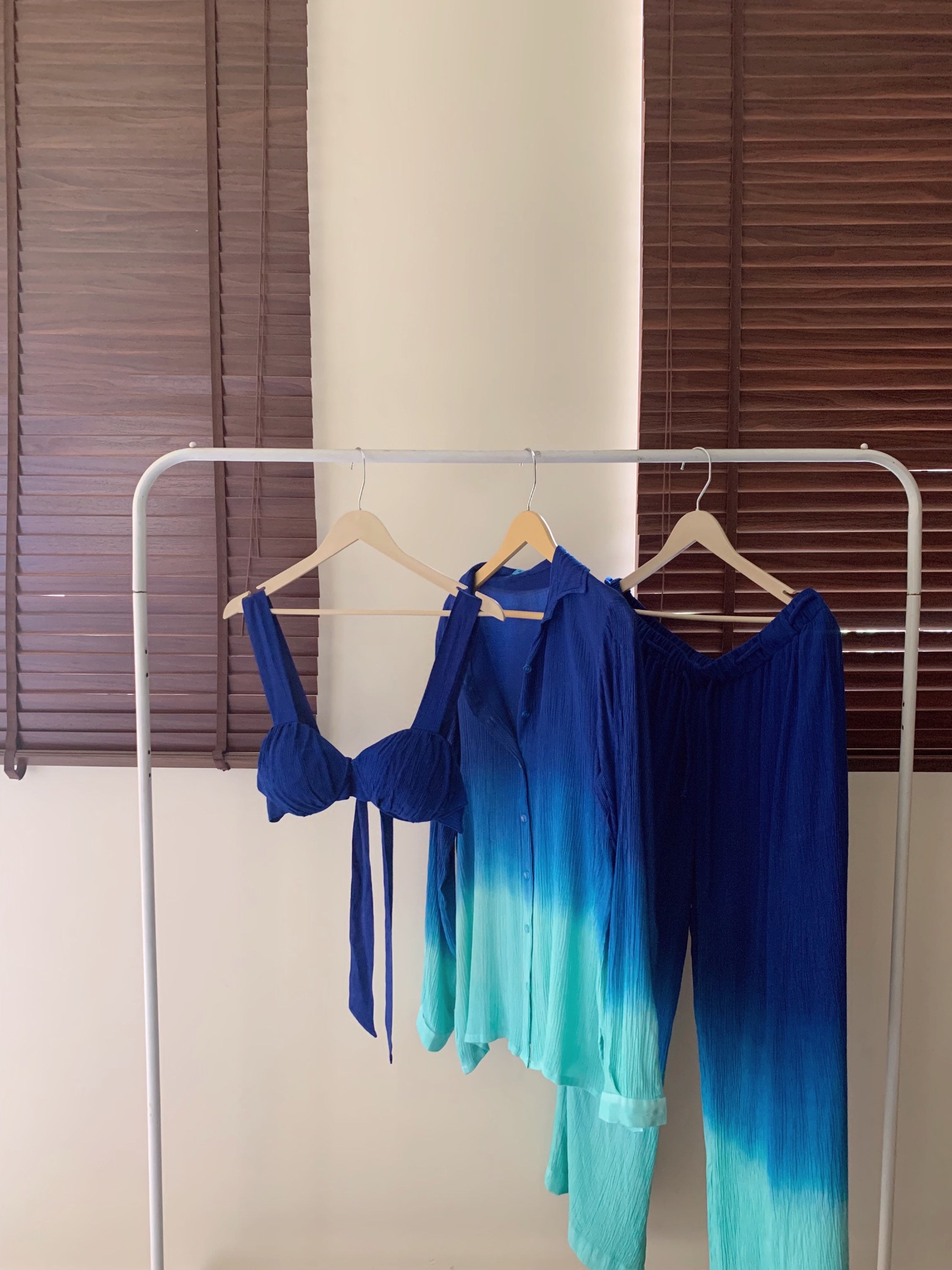 The Sand Set + The Shell Bralette :  Azura Colours
