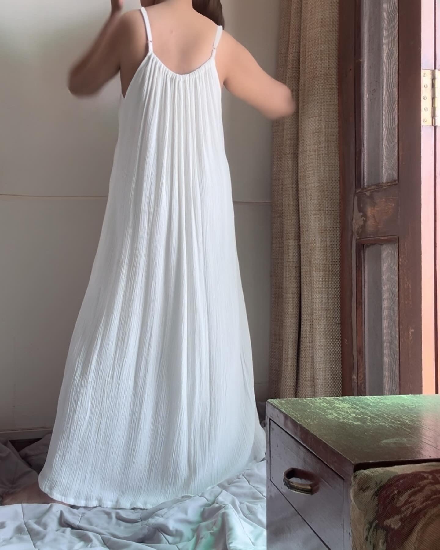The Scallop Maxi : White