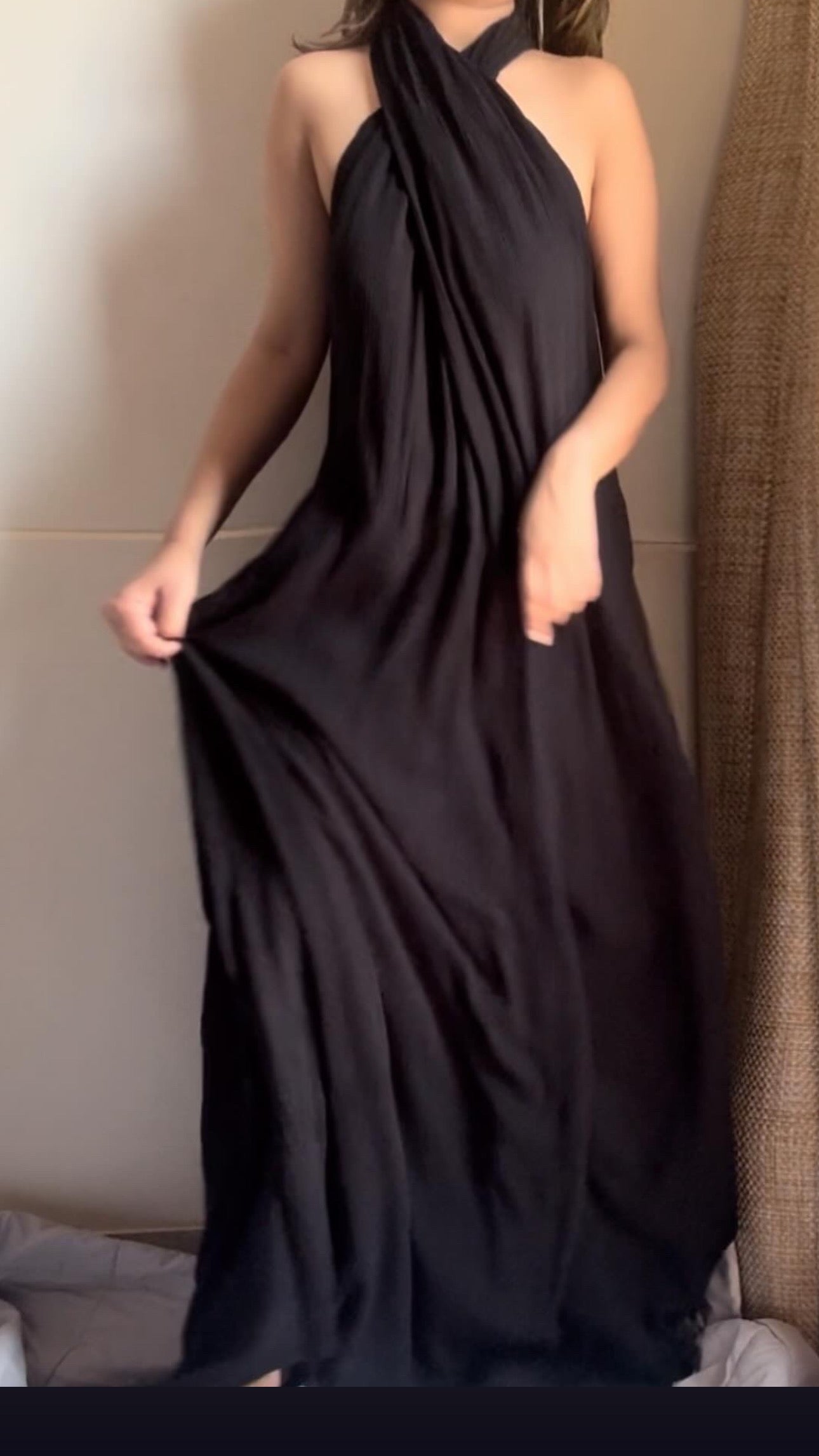 The Poseidon Maxi : Black