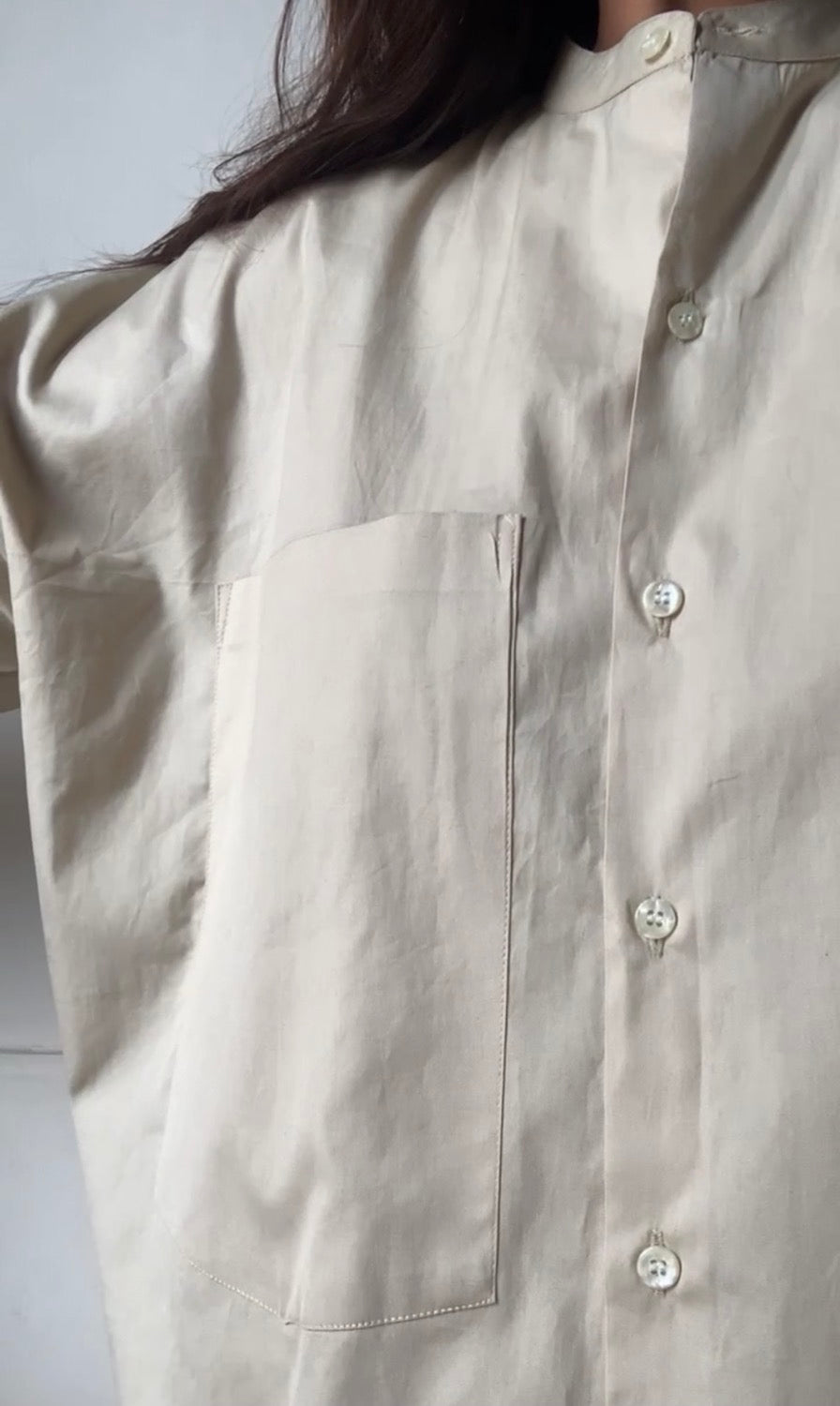 BEIGE NEW MOON SHIRT