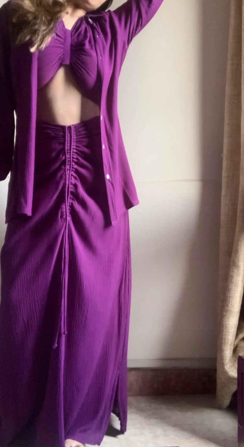 THE LEIA :  Dark Purple
