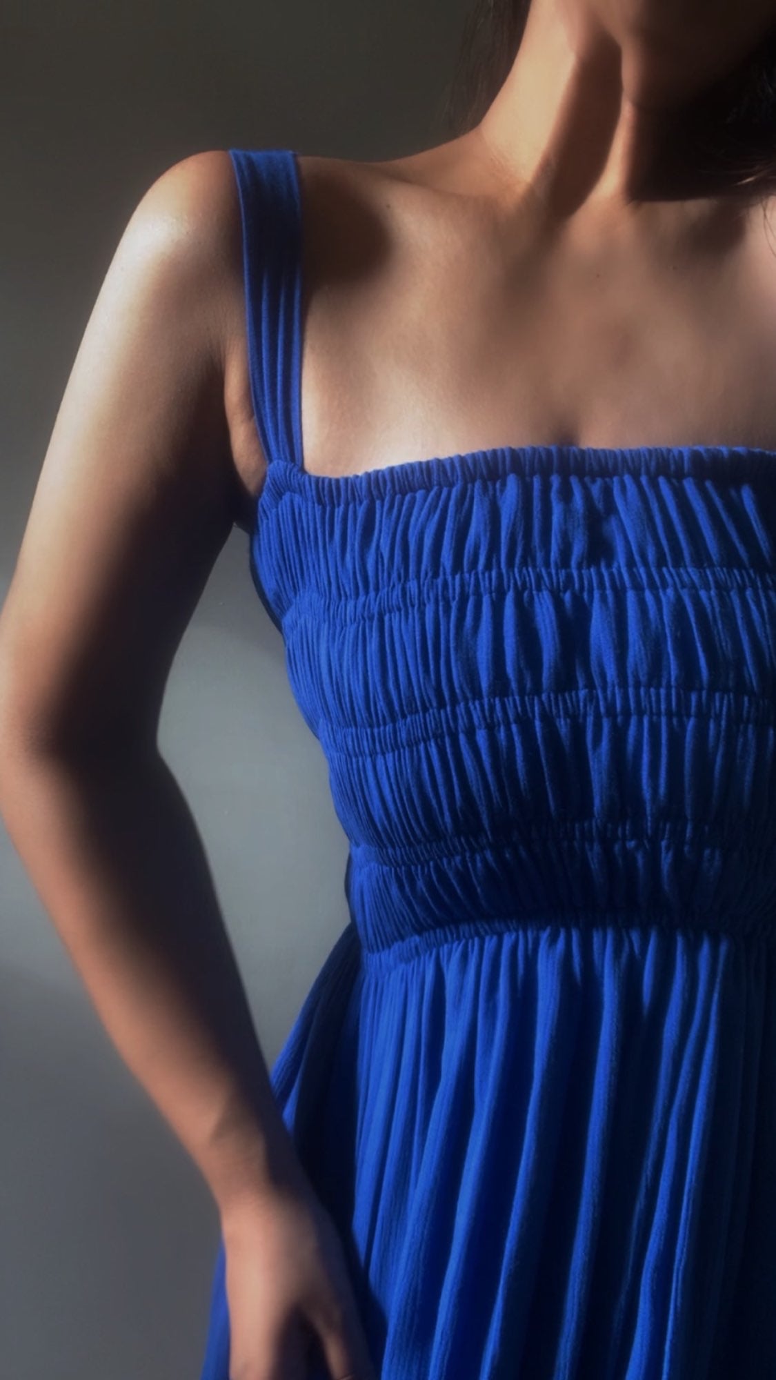 THE CECILIA : Cobalt Blue