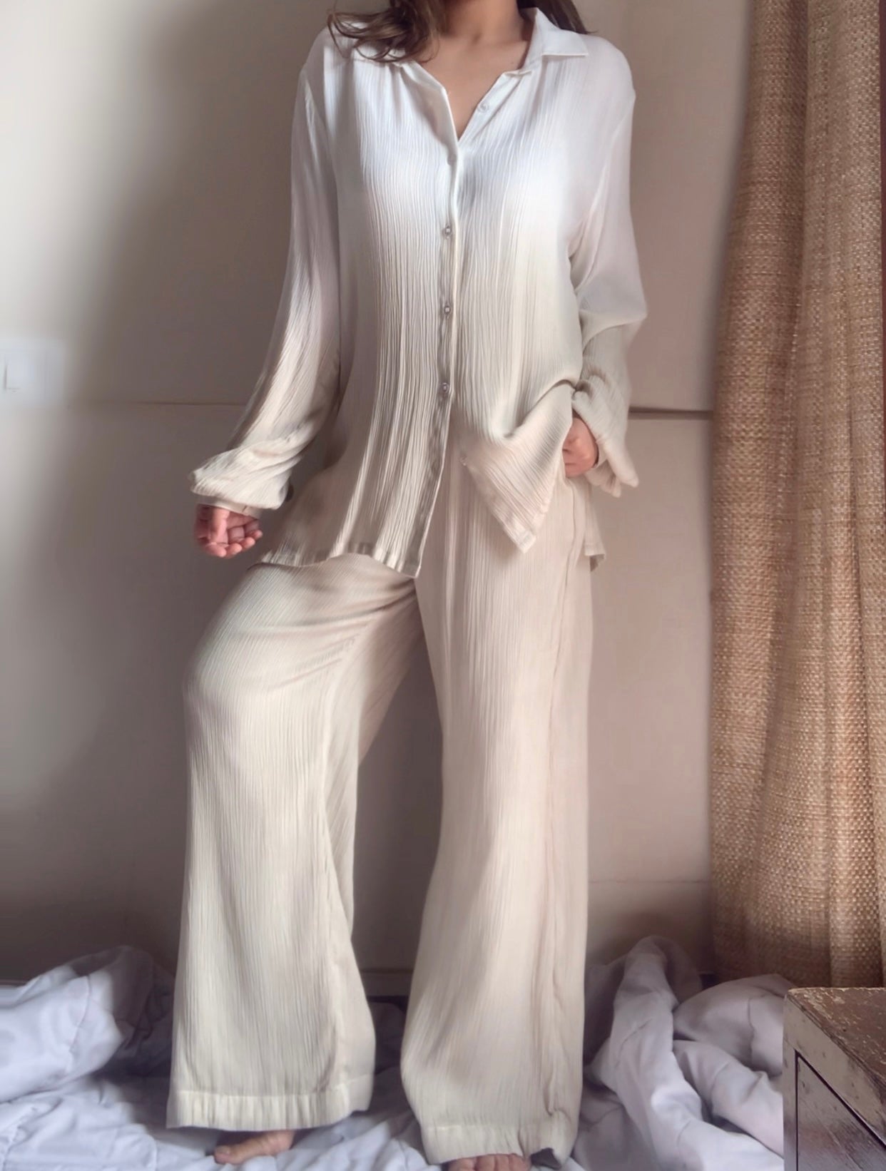 The Sand Set : White And Beige Ombré