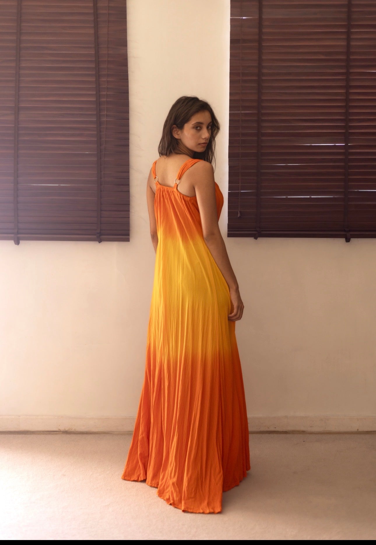 The Sienna : Yellow And Orange Ombré