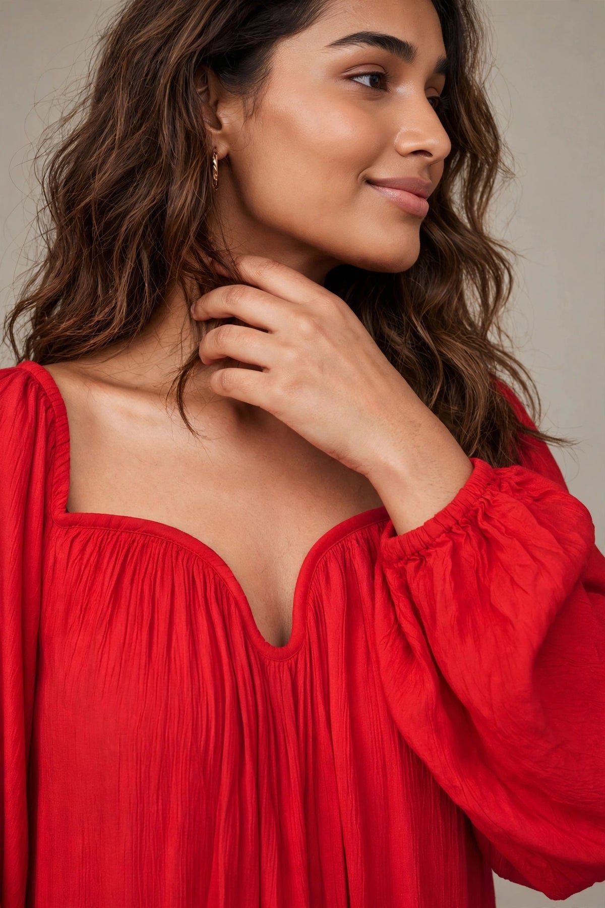 The Valentina Festive : Red Kurta Set