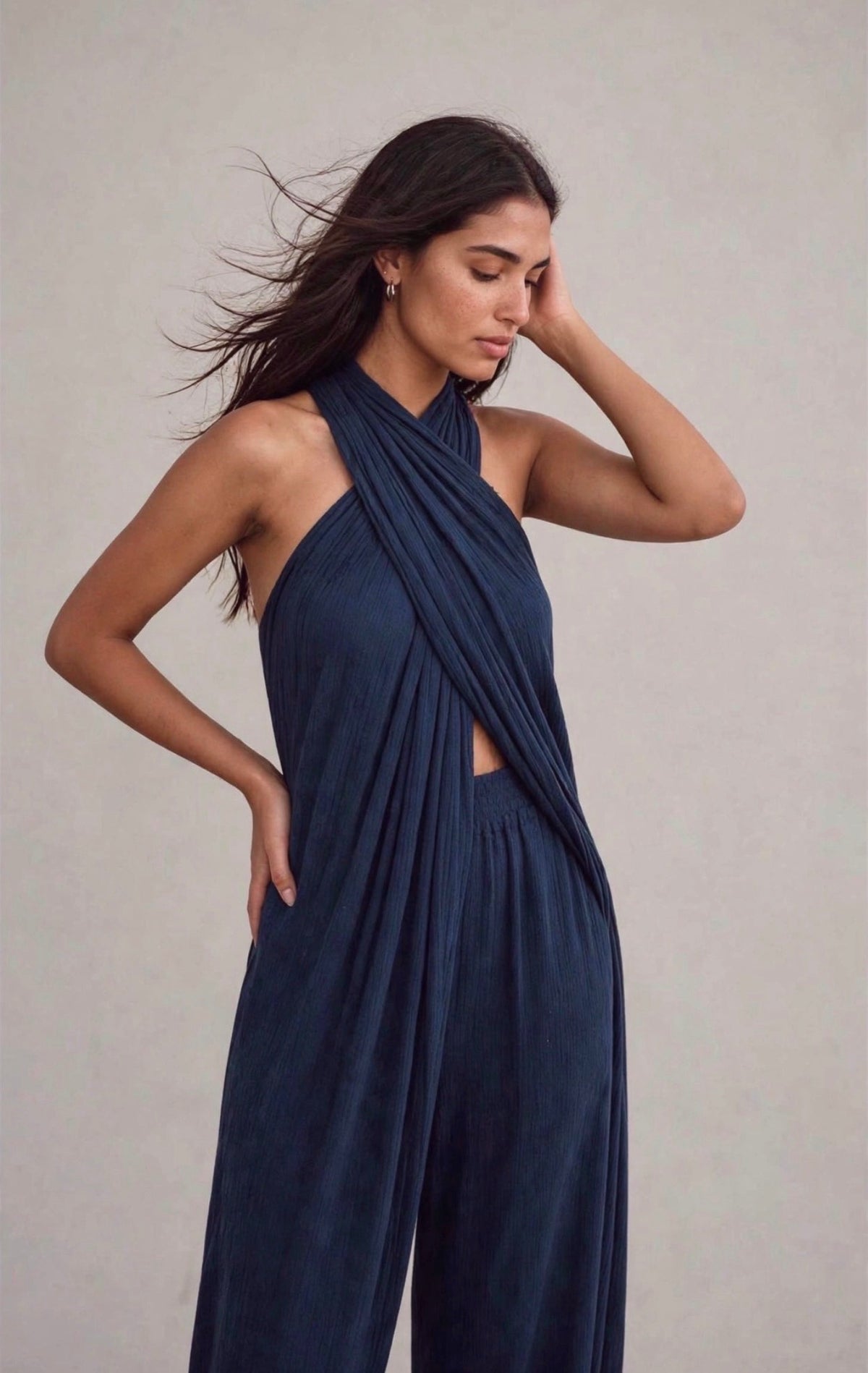 The Daughter Of Poseidon ( Back Covered )  :  Dark Blue
