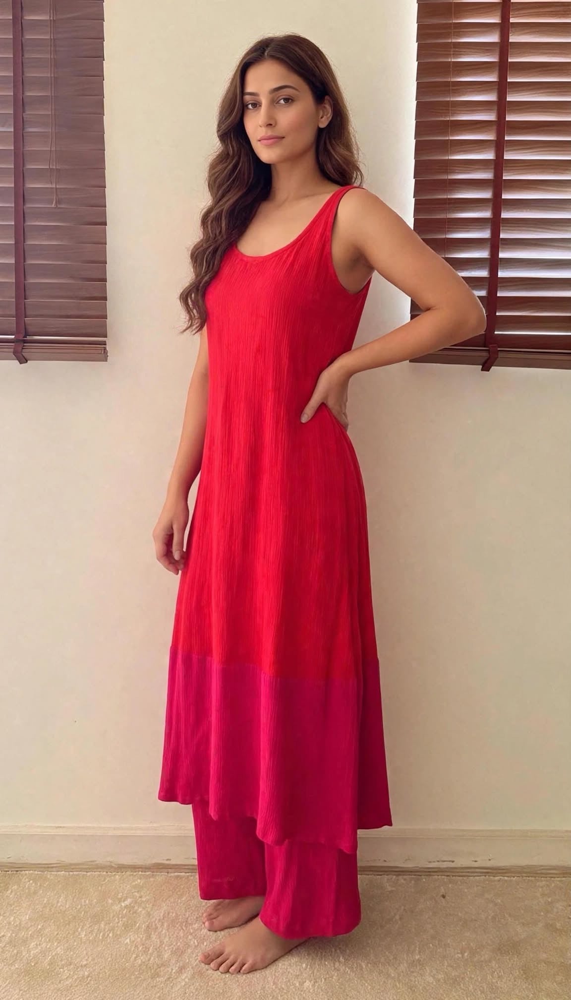 The Scarlet Lagoon :  Red And Fuchsia