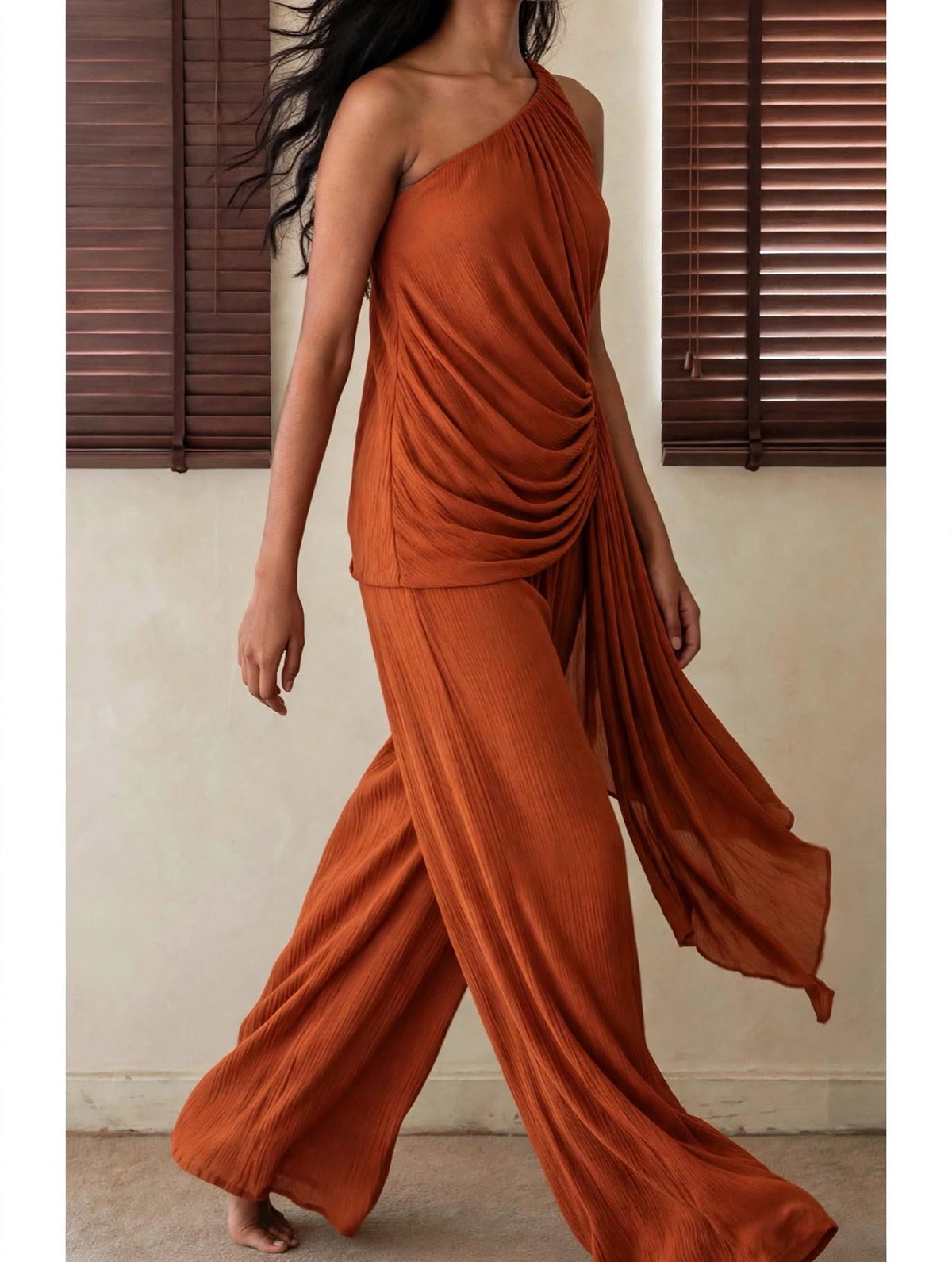 The Sea Pearl Set : Burnt Orange