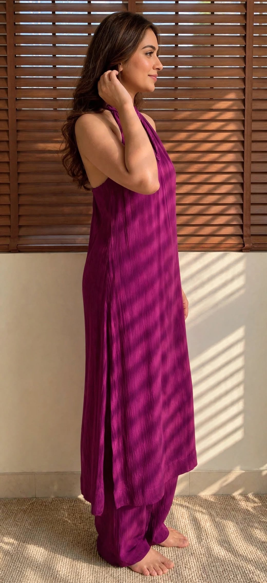The Mira Set : Burgundy Purple