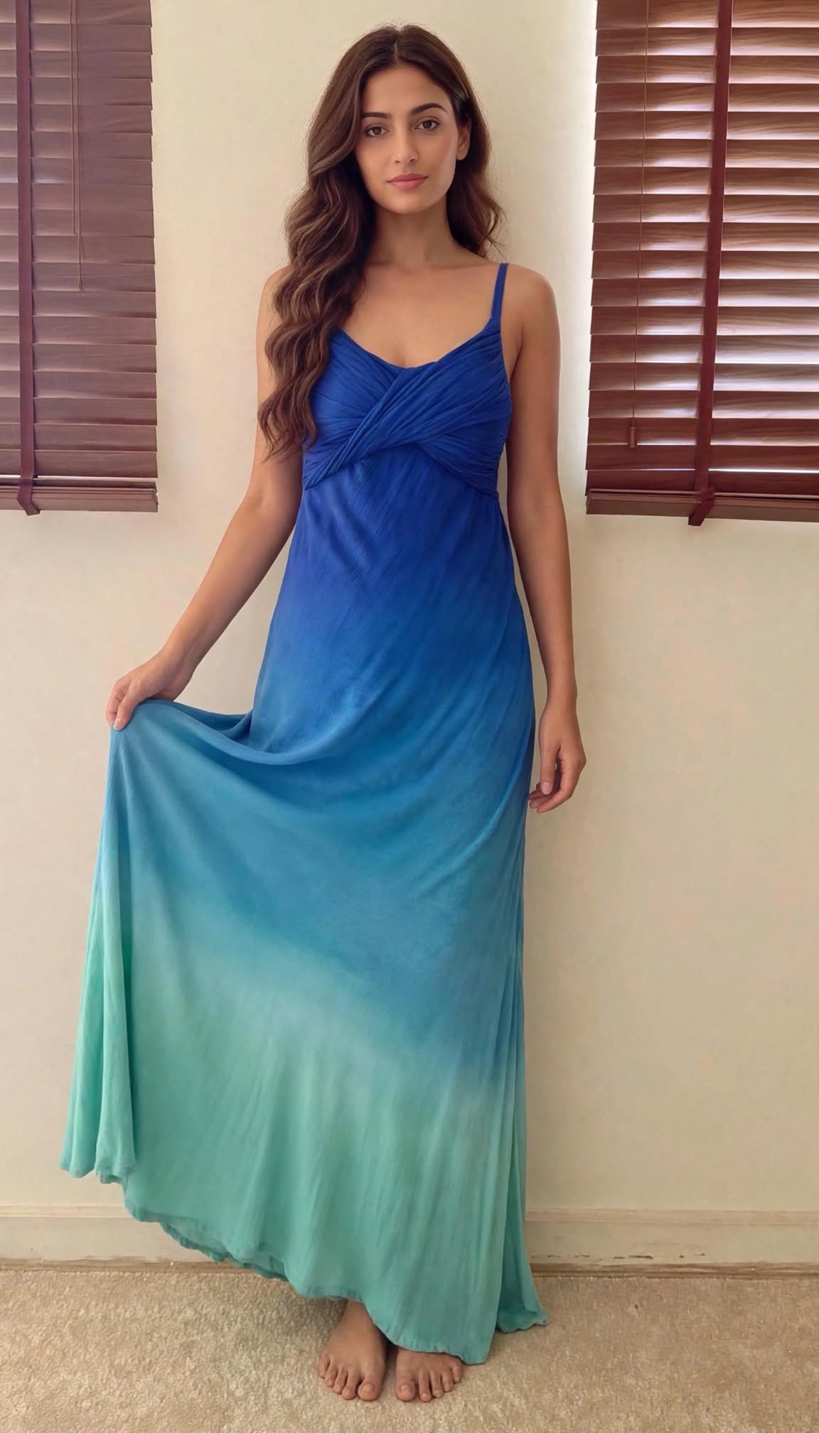 The Azura : Blue And Green Ombré