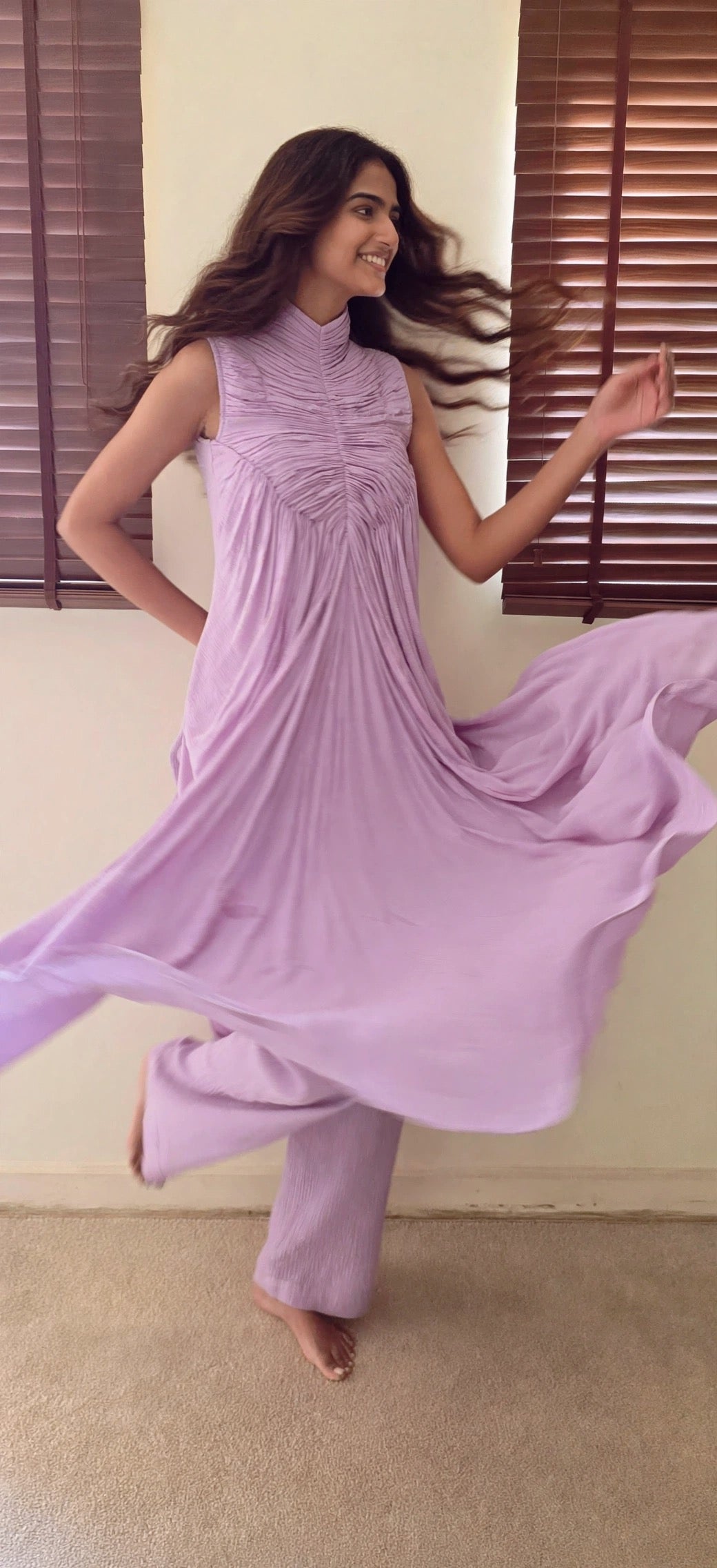 The Horizon Blush Set : Light Lilac